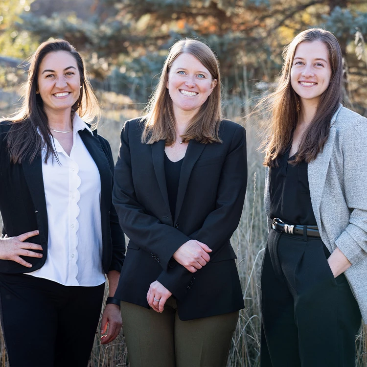 Maris Immigration Law team meeting with client